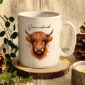 Highland cow mugs