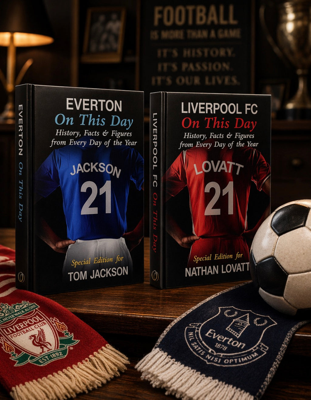 On this Day personalised football book