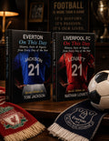 On this Day personalised football book