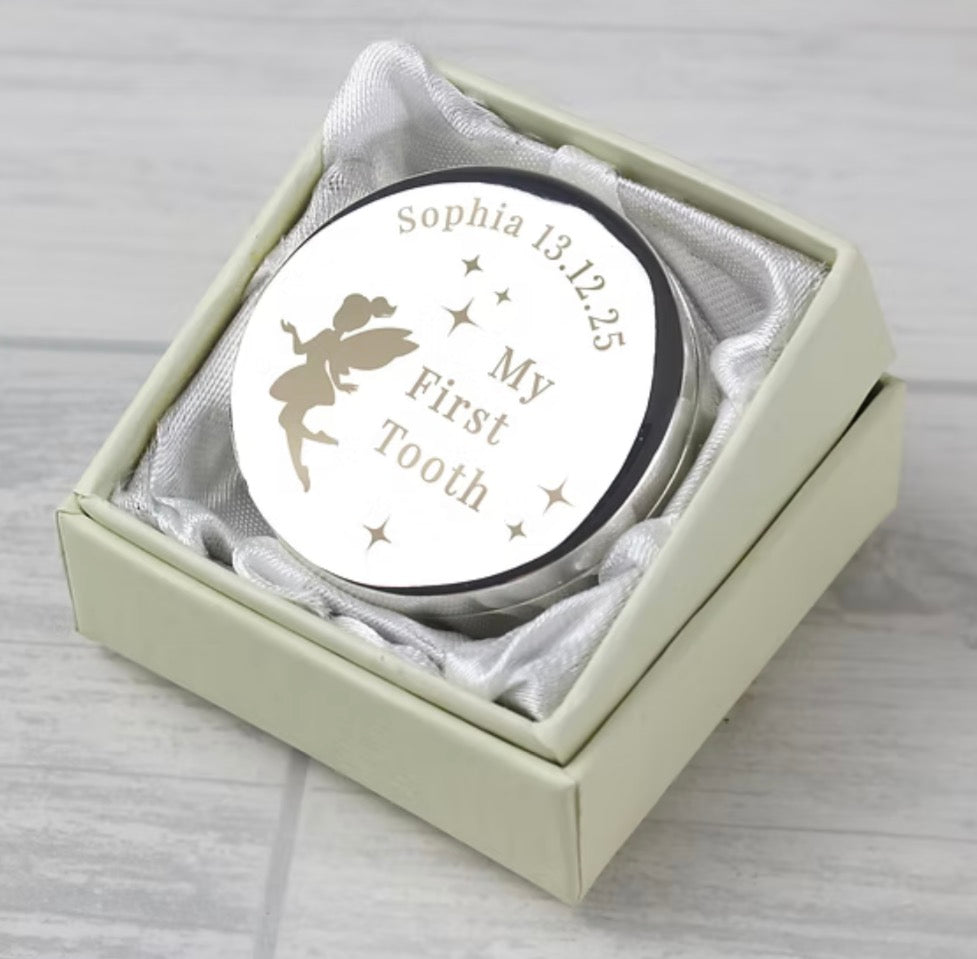 My first tooth trinket box